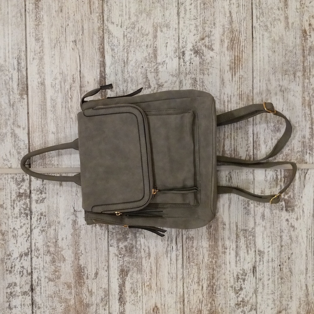 Gray Backpack - image 1